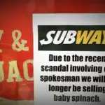 Subway scandal