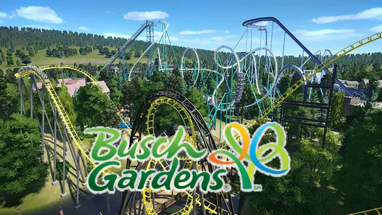 Busch Gardens Williamsburg roller coaster