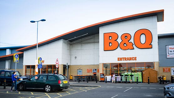 B&Q Store Entrance