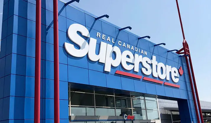 Real Canadian SuperStore is a big Store