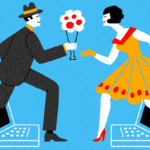 online dating serivice illustrator